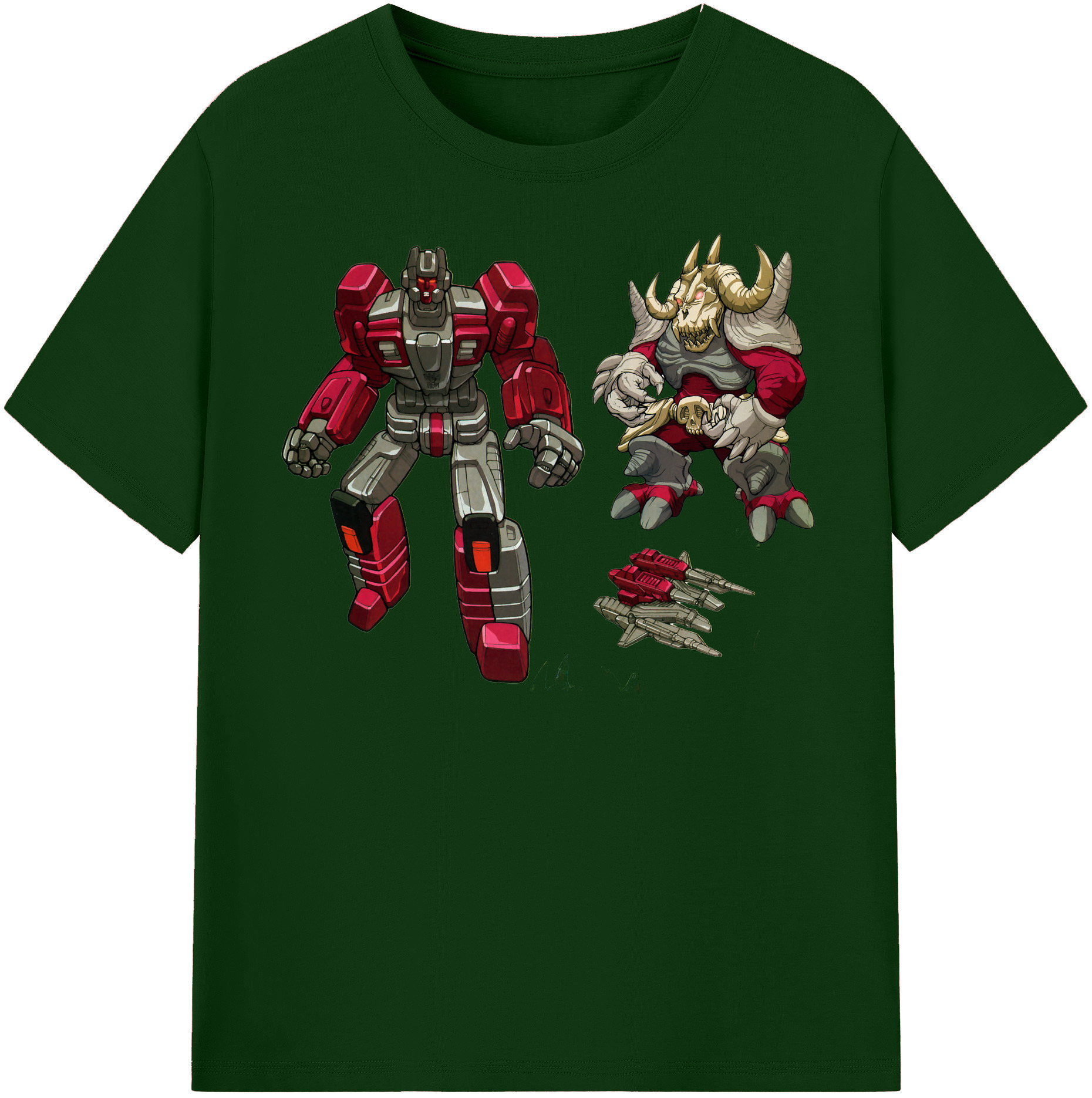 （画像用）  綿100％半袖Tシャツ（フロントプリント）